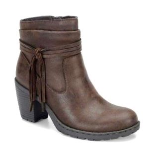 Born • Tasseled Leather Ankle Boots